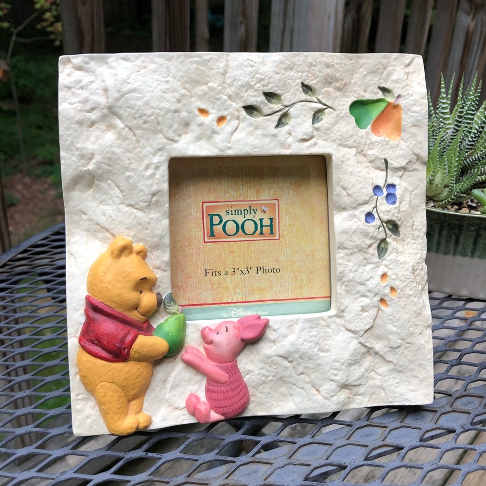 Simply Pooh Vintage Picture Frame - 3 x 3